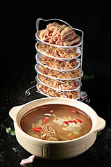 Casserole Medicinal Food Nourishing Chicken Hotpot