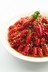 Summer food stalls: spicy crayfish with garlic sauce