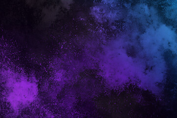 Purple blue black abstract dark speckled background
