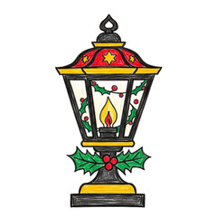 vintage street lantern
