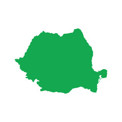 Romania Map Boundary