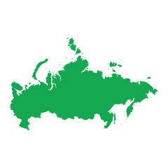 Russia Map Boundary
