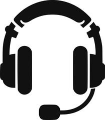 Headphones Icon for Communication