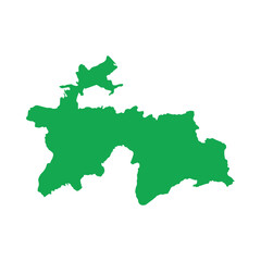 Tajikistan Map Boundary