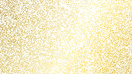 gold glitter dust falling on transparent background, Gold sparkle splatter border . Gold Foil Frame Gold brush stroke.