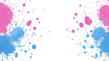 Fototapeta premium Creative splash with color for digital use