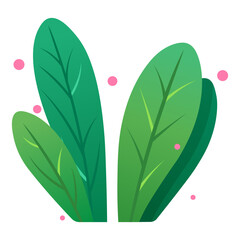 Vector cartoon image of magical plants and flowers. Concept of magical plants for potion making and witchcraft. Magic forest. Element for your design