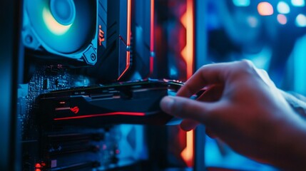 Installing or Upgrading Graphics Card in a High-End Gaming Computer