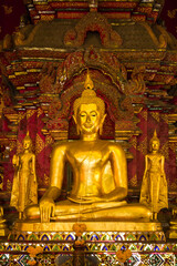 Obraz premium Buddha Statues, Images and Temples in Thailand. Thai Buddhist Art and Sculptures Collection. Sacred God. Buddha Images for Meditation and Spirituality. Buda 