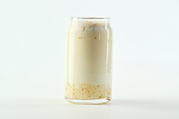Summer refreshing coffee drink osmanthus fermented glutinous rice yogurt ice