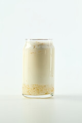 Summer refreshing coffee drink osmanthus fermented glutinous rice yogurt ice