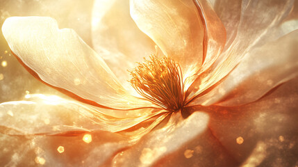 close up of a flower