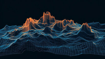 abstract fractal background