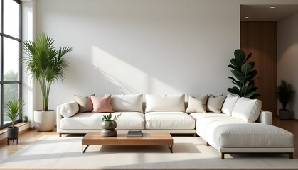 Modern Living Room with Minimalist Decor