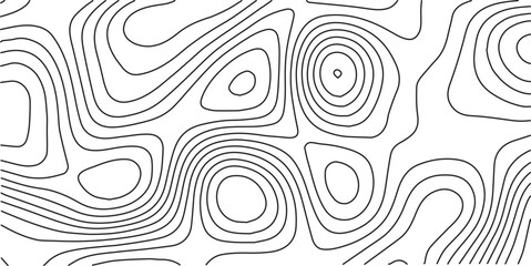 Topographic map patterns, topography line map. Vintage outdoors style. Stock vector