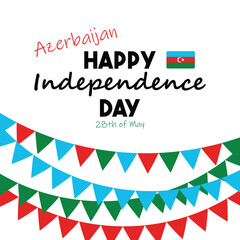 Obraz premium Create Stunning Azerbaijan Independence Day Posts.