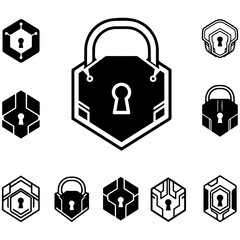 Stylish and dynamic designs illustrating a personal breakthrough or overcoming mental barriers