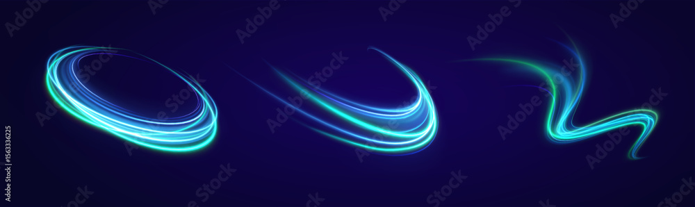 Poster png power design rotation magic glow circle background wave curve vortex transparent sparkle neon br