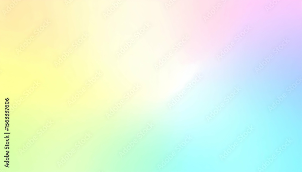 Poster soft pastel gradient background with subtle color transitions and smooth blending