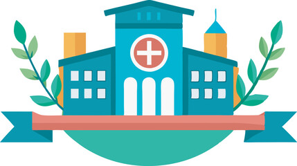 A comprehensive collection of stylized medical icons and illustrations, representing aspects of healthcare, medicine, and well-being with a clean and informative design