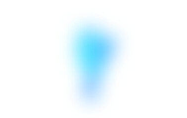 gradient blurred light shape