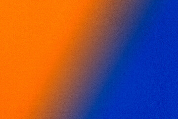Fundo com Textura Granulada em Degradê Azul e Laranja