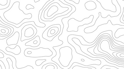 Topographic map background geographic line map with seamless ornament design.