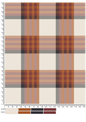 Seamless green pastel plaid fabric pattern with a vintage geometric checkered textile design