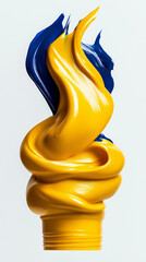 Modern art background, paint strokes, interface visual