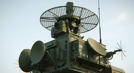 Powerful Missile Defense Radar System for Air Surveillance and Tracking