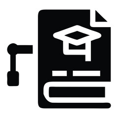 Graduation Cap Document Compression education learning