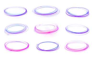 png spiral swirl glowing neon ring light magic effect modern transparent fantasy energy line futuristic motion dynamic trail glow circular shadow rounded luxury twirl power curve particle vortex

