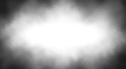 Abstract light and shadow effect creating a bright center with dark edges