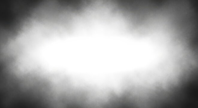 Abstract light and shadow effect creating a bright center with dark edges