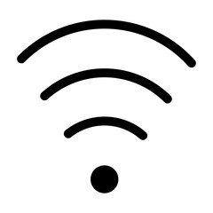 wireless network icon. wi fi icon