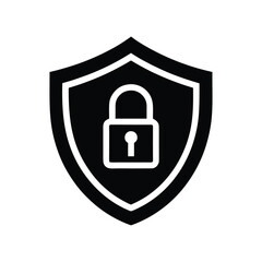 Secure Shield Icon Protection, Safety, Privacy, Security, Data Protection.set of shield icons, shield black and white icon set, safety shield icon set, armor sign icon, shield label classic button 