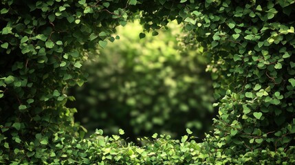 Dense foliage and lush green forests a collection of wide-angle nature photography frames