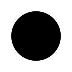 Shadow Orb Icon Vector Flat and Clean Look