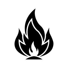 Burning Sage Icon Vector Flat and Clean Look