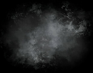 Obraz premium Atmospheric dark grunge texture with subtle light variations creating a mysterious and distressed background.