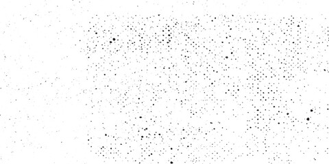 Dirty or dust film grain speck grit grunge overlay on  grain dot white paper noise texture with distress effect vector illustration pattern background