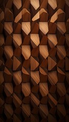 Abstract wooden blocks background texture surface design modern wood paneling art