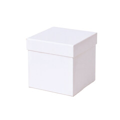white box isolated on white background