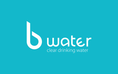 Ready to use  logotype for bottled drinking water