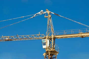 crane on the construction site
