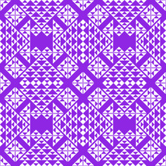 Geometric seamless pattern with abstract shapes for modern wallpaper and fabric design