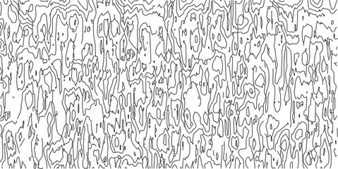 Abstract Contour Line Map Design 