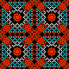 Abstract seamless geometric circle pattern for modern textile and decorative wallpaper design