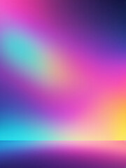 Smooth Colorful Gradient Background with Pink, Purple, Blue and Peach Tones | ai