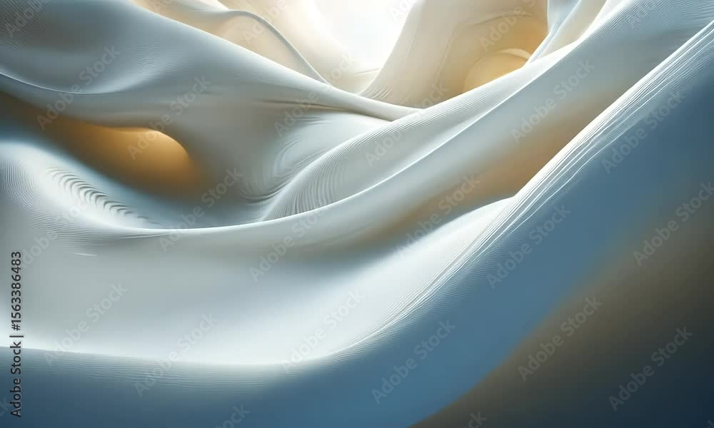 Poster abstract wave-like structures